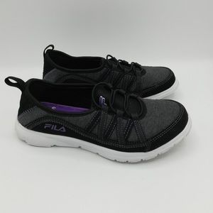 Fila Women's Pilota Memory Foam Breathable Slip on Sneaker